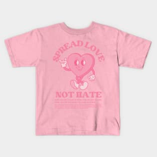 Spread love Kids T-Shirt